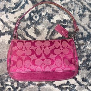 Coach Monogrammed Pochette